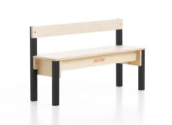 Bruderiku Winkel -Bruderiku Winkel 3 zits bank met vaste zitting en rugleuning junktrunk 206 00 1