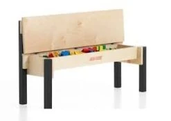 Bruderiku Winkel -Bruderiku Winkel 3 zits opbergbank met rugleuning junktrunk 202 00 1 1