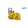 Bruder 02433 CAT Wals Asfalteerwals Caterpillar -Bruderiku Winkel 4001702024338 Bruder 02433 straatwals wegenwals speelactief.nl