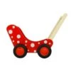 Houten Poppenwagen Poppenbuggy Dijktoys Rood -Bruderiku Winkel 6080p poppenwagen
