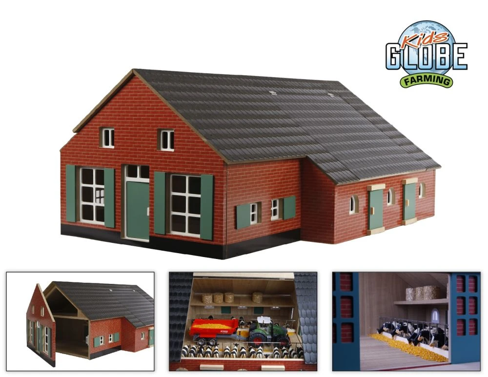 KidsGlobe 610111 Boerderij Met Stal 1:32 4 KidsGlobe 610111 Boerderij Met Stal 1:32 - Afbeelding 2