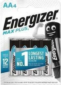 Bruderiku Winkel -Bruderiku Winkel Energizer Max Plus AA alkaline batterij 4 pack 1