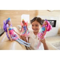 Barbie Pop Dreamtopia Fee Paars -Bruderiku Winkel barbie dreamtopia fee 5 1