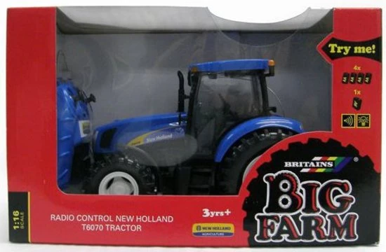 Britains Big Farm New-Holland RC Tractor 6 Britains Big Farm New-Holland RC Tractor - Afbeelding 4