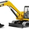 Bruder 2456 CAT Mini-Rupskraan Caterpillar -Bruderiku Winkel bruder 02456 cat mini rupskraan