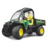Bruder 2490 John-Deere Gator-855D Met Chauffeur -Bruderiku Winkel bruder 02490 john deere gator 855d met chauffeur 2