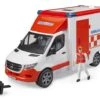 Bruder 02676 Mercedes Sprinter Ambulance Met Verpleger -Bruderiku Winkel bruder 02676 MB sprinter ambulance met broeder