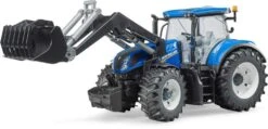 Bruder 03121 New-Holland T7.315 Tractor Met Voorlader -Bruderiku Winkel bruder 03121 tractor new holland met voorlader 1