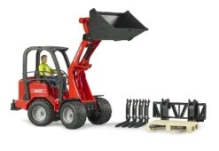 Bruder 2191 Miniloader Schäffer Minishovel+acc -Bruderiku Winkel bruder 2191 schafer 2034 minishovel met accessoires 1 1