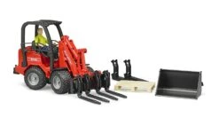Bruder 2191 Miniloader Schäffer Minishovel+acc -Bruderiku Winkel bruder 2191 schafer 2034 minishovel met accessoires 2