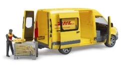 Bruder 2671 MB Sprinter DHL Met Chauffeur -Bruderiku Winkel bruder 2671 MB sprinter DHL met Chauffeur 2
