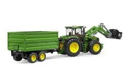 Bruder 3055 John-Deere 7930 + Voorlader En Aanhangwagen 10 Bruder 3055 John-Deere 7930 + Voorlader En Aanhangwagen -Bruderiku Winkel bruder 3055 john deere tractor met voorlader en aanhanger 1 1