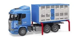 Bruder 3549 Scania Veetransport-wagen Met Koe Veewagen -Bruderiku Winkel bruder 3549 scania veewagen met 1 koe 1