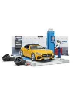 Bruder 62110 Autowerkplaats-met-roadster 11 Bruder 62110 Autowerkplaats-met-roadster -Bruderiku Winkel bruder 62110 autowerkplaats met roadster 1 1