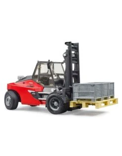 Bruder 2513 Heftruck Linde-HT160 +pallet+3boxen -Bruderiku Winkel bruder bruder 02513 linde ht160 heftruck inclpallet en boxen 3