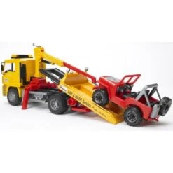 Bruder 2750 Sleepdienst MAN TGA Met Jeep Vrachtwagen Met Kraan -Bruderiku Winkel bruder sleepdienst man tga met jeep 3