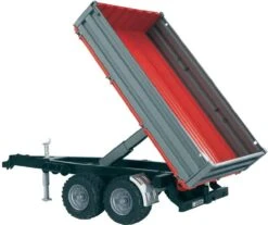 Bruder 2019 Tandemasser Kipwagen Rood/grijs -Bruderiku Winkel bruder tandemasser kipwagen rood grijs 1 1