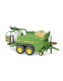 Bruder 2032 John-Deere Ronde Hooibalenpers Met Balenwikkelaar -Bruderiku Winkel bruder 2032 john deere ronde balenpers met balenwikkelaar c441r 1