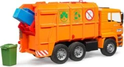 Bruder 2760 Vuilniswagen Vrachtauto MAN TGA Incl 2x Kliko -Bruderiku Winkel bruder 2760 vuilnisauto man vuilniswagen 2 x kliko