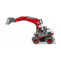 Bruder 3411 Graafmachine XE 5000 -Bruderiku Winkel bruder 3411 hydraulische kraan 4 wuielkraan speelactief.nl 1