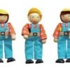 Automonteurs -Bruderiku Winkel buigpoppen automonteurs 3 stuks dudu 7050