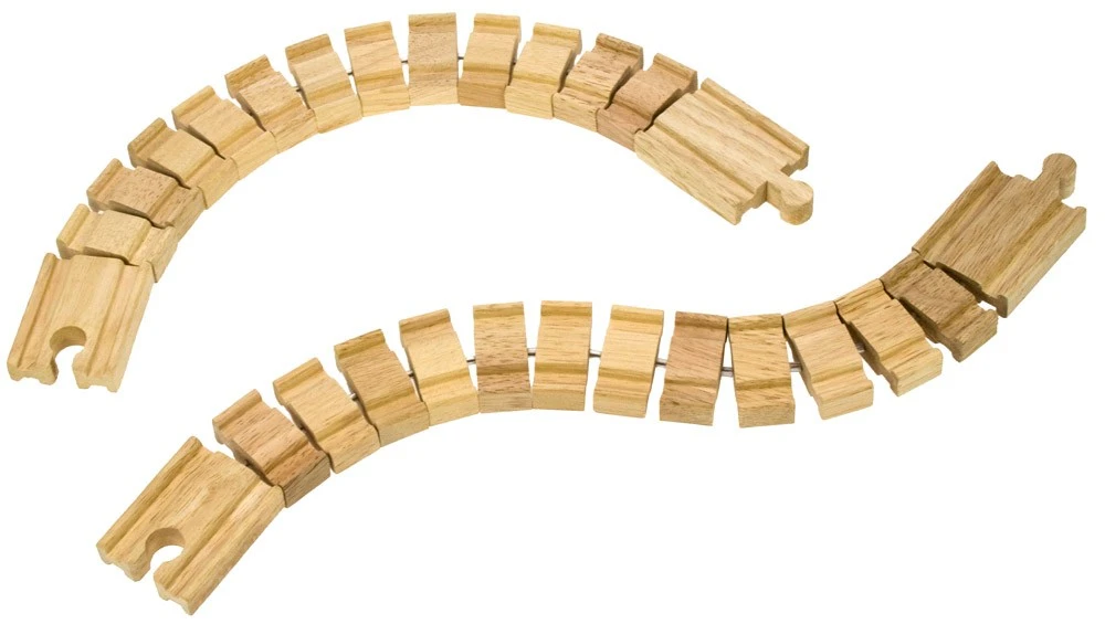 BigJigs BJT164 Rail Buigzame Rails 4 BigJigs BJT164 Rail Buigzame Rails - Afbeelding 2