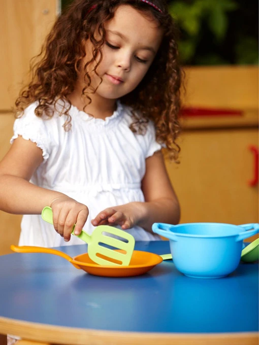 Green Toys Green-Toys Chef Kok-set Pannen-set 4 Green Toys Green-Toys Chef Kok-set Pannen-set - Afbeelding 2