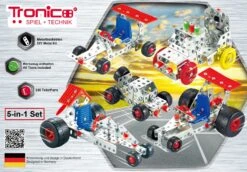 Tronico Silver Line 5 In 1 Set Consructieset – 2 Assorti -Bruderiku Winkel constructiedoos auto s tronico silver line 10270 1