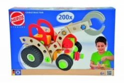 Eichhorn/Heros Constructor 200-delig Houten Constructie-speelgoed -Bruderiku Winkel constructor 200 delig heros 39043