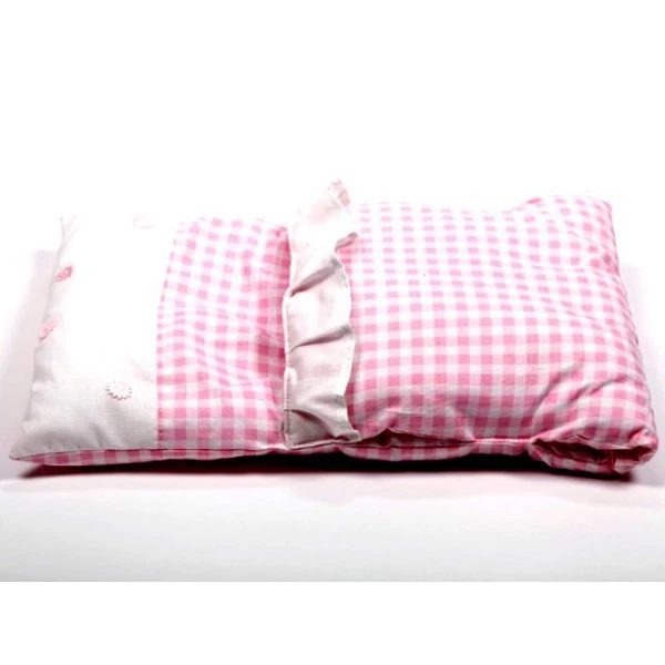 Dekbedje / Poppendekentje Rose Geruit 3 Dekbedje / Poppendekentje Rose Geruit