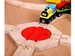 BigJigs BJT133 Rail Draaiplateau -Bruderiku Winkel draaiplateau bigjigs bjt133 1