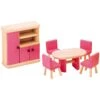 Meubelset Eetkamer 2 Meubelset Eetkamer -Bruderiku Winkel eetkamer poppenhuis pintoy 6571
