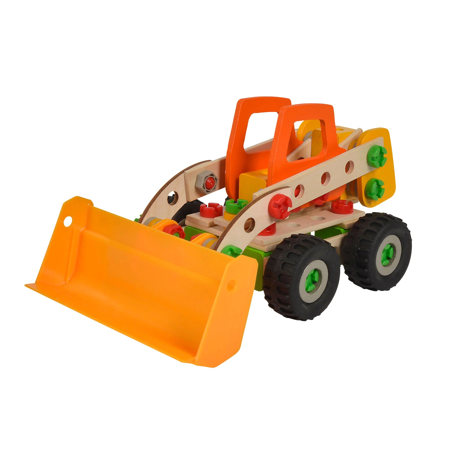 Eichhorn 6in1 Constructor 140-dlg Houten Constructie-speelgoed Loader 6 Eichhorn 6in1 Constructor 140-dlg Houten Constructie-speelgoed Loader - Afbeelding 4