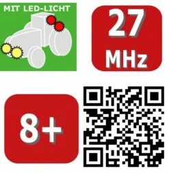 Tronico Junior Radiografisch Bestuurbare Fendt Vario 313 – 1 : 24 -Bruderiku Winkel fendt 313 vario rc tronico junior 10069 4