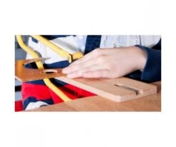 Toolkid Figuurzaagplankje Met Klem Kindergereedschap -Bruderiku Winkel figuurzaagplankje met klem toolkid 100355 1 1