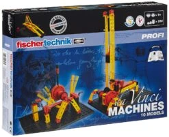 Fischertechnik Profi – Da Vinci Machines – 500882 -Bruderiku Winkel fischertechnik profi 500882 da vinci machines 1