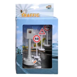 Flitspaal Try Me + 3 Verkeersborden 7 Flitspaal Try Me + 3 Verkeersborden -Bruderiku Winkel flitspaal kidsglobe