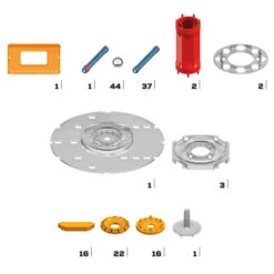 Geomag Mechanics – 146 Delig -Bruderiku Winkel geomag mechanics 146 delig 3