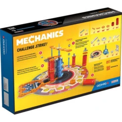 Geomag Mechanics 185-delig Magnetisch Speelgoed -Bruderiku Winkel geomag mechanics 185 delig 1