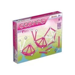 Geomag Pink – 66 Delig -Bruderiku Winkel geomag pink 66 delig 1