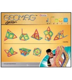 Geomag Panels Glitter – 44 Delig -Bruderiku Winkel geomag glitter panels set 44 pcs 1 1