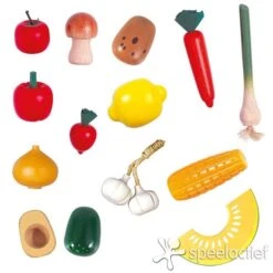 Groente In Net 12-delig -Bruderiku Winkel groente in net santoys f5020 1