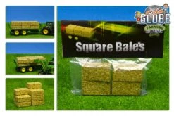 Kidsglobe Vierkante Hooibalen 4-stuks Schaal 1 : 32 -Bruderiku Winkel hooibalen vierkant kidsglobe 610704 1