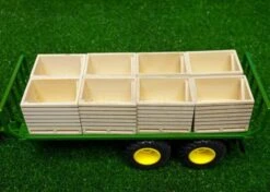 Houten Aardappelkisten (6 Stuks) 1 : 32 -Bruderiku Winkel houten aardappelkist kidsglobe 610611 3