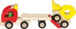 Houten Dieplader Met Loader -Bruderiku Winkel houten dieplader goki 55963 1 1