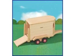 Houten Paardentrailer Fagus -Bruderiku Winkel houten paardentrailer fagus 10.27 1