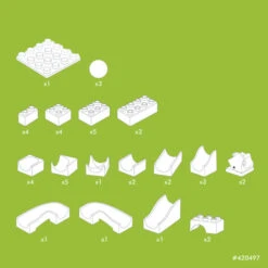 Hubelino Knikkerbaan Uitbreidingset Wissel 43-delig 13 Hubelino Knikkerbaan Uitbreidingset Wissel 43-delig -Bruderiku Winkel hubelino 420497 uitbreiding wissel knikkerbaan 6