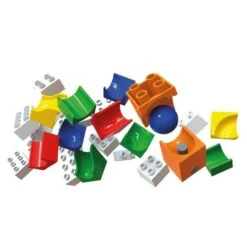 Hubelino Knikkerbaan Uitbreidingsset Katapult 41-delig -Bruderiku Winkel hubelino 882 knikkerbaan uitbreiding katapult 1 1