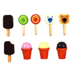 IJs En Lollieset, 9-delig -Bruderiku Winkel ijs en lollieset santoys f53022 1