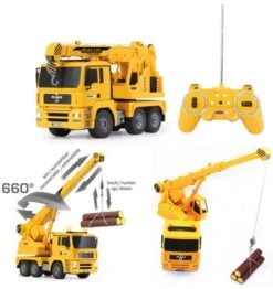 Jamara Radiografisch Bestuurbare Kraanwagen MAN Schaal 1 : 20 -Bruderiku Winkel jamara radiografisch bestuurbare kraanwagen man 1